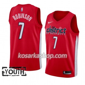 Dres Washington Wizards Devin Robinson 7 Nike 2018-19 Crvena Swingman - Dječji